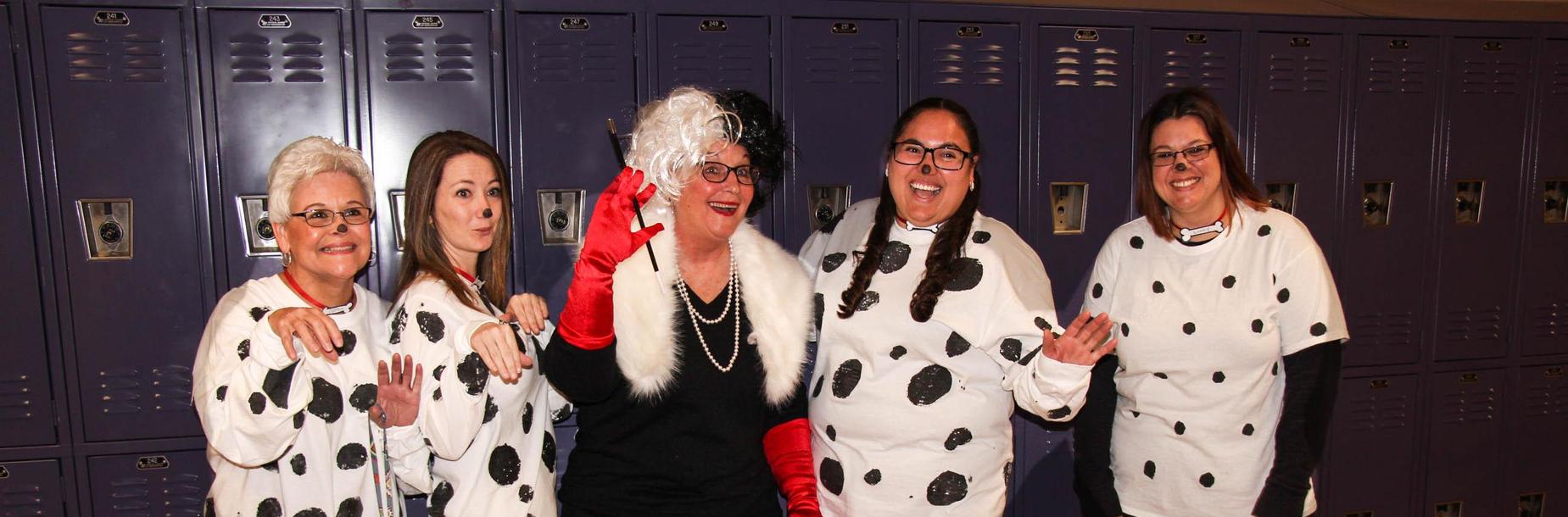 Faculty on halloween