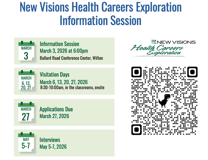 New Visions important dates