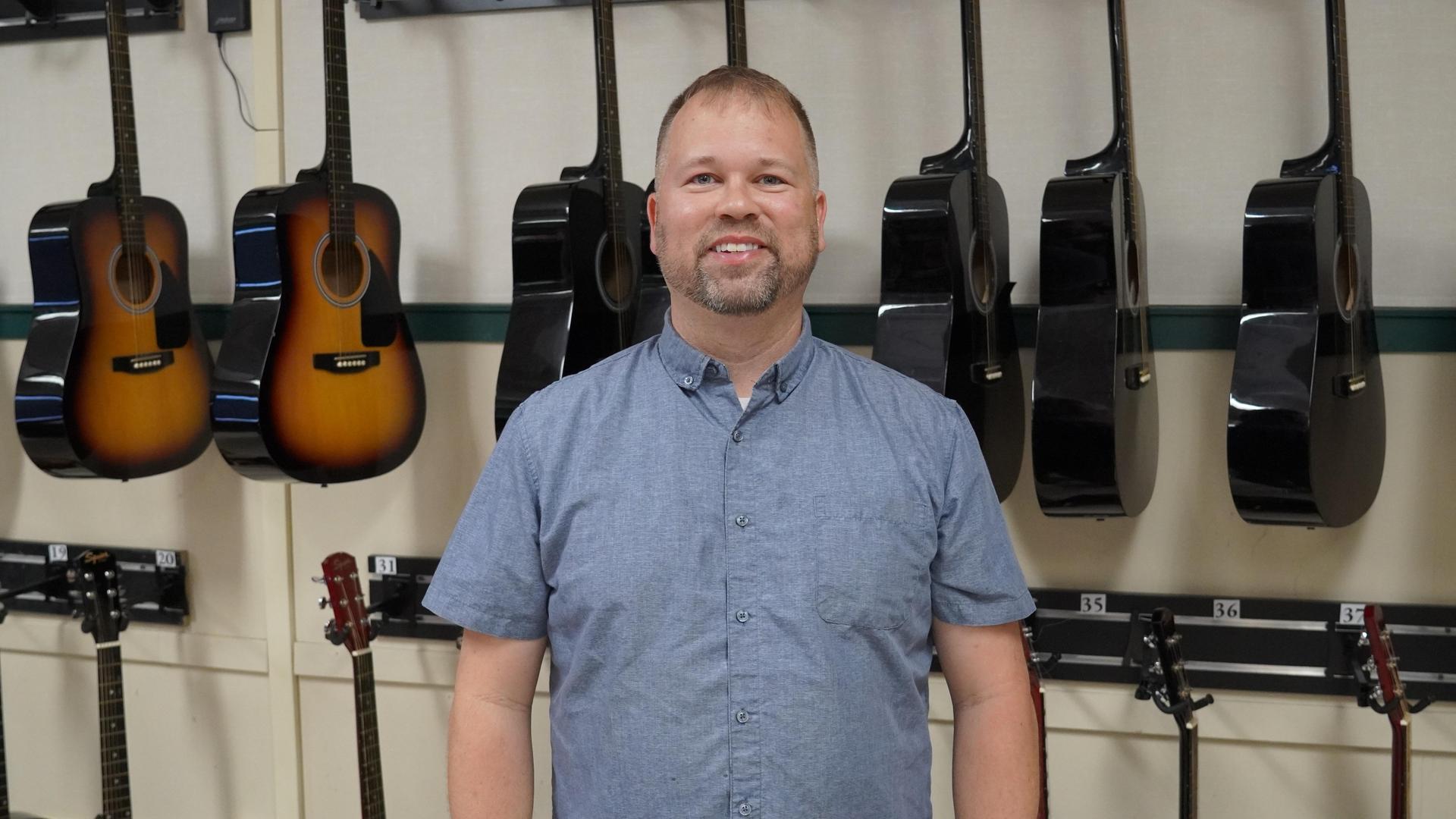 Monterey High School Instrumental Music Teacher Dr. Bill Ton
