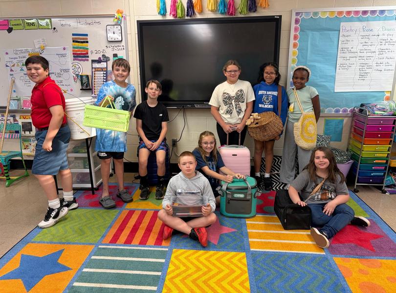 Anything but a backpack day.