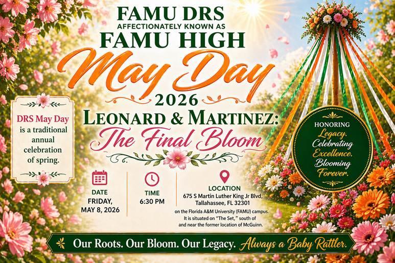 FAMU DRS May Day 2026 Celebration, Friday, May 8, 2026 Featured Photo