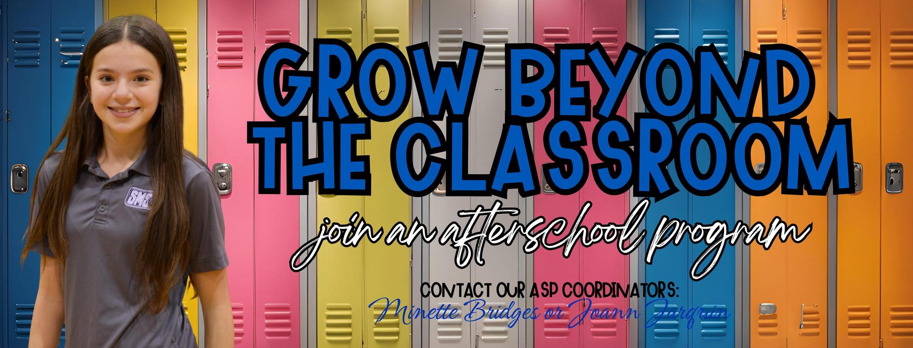 AFTERSCHOOL PROGRAM FLYER