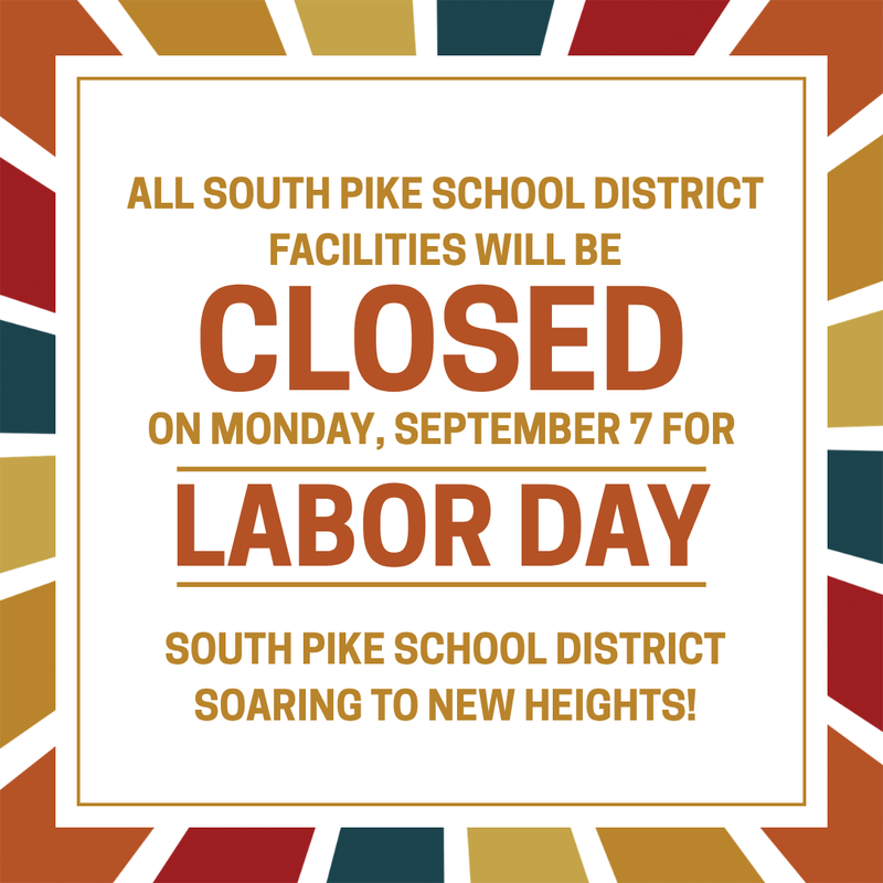 spsd labor day closure sept 2026
