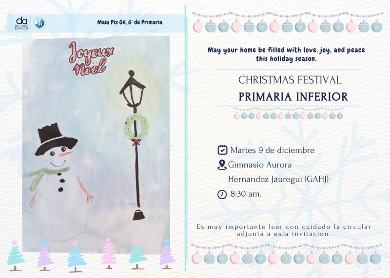 Festival Navideño Primaria Inferior