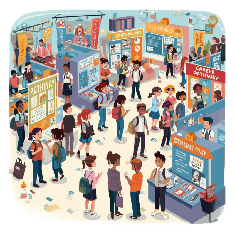 Career Pathway Fair for 8th Graders