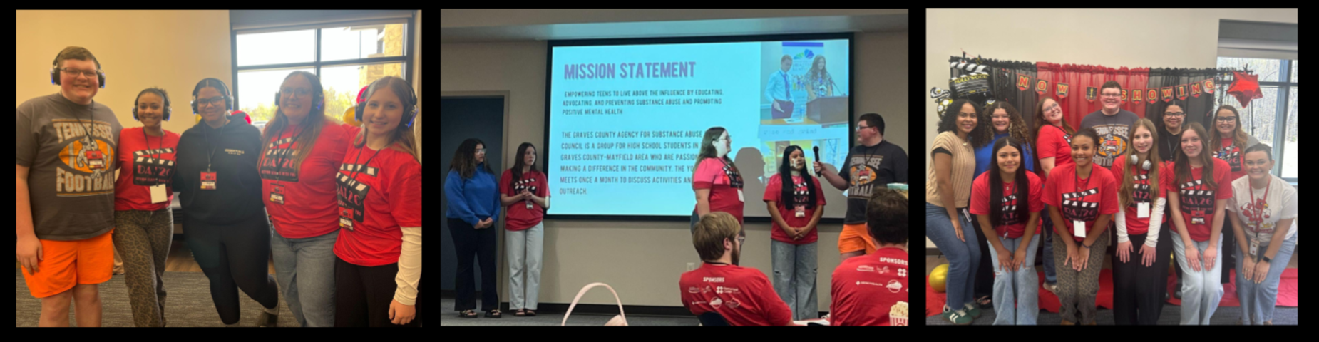 Eight of our MHS students attend a Drug, Alcohol, and Tobacco Prevention Conference today, and it was a huge success. Five members even presented about Youth Council in front of all the attendees. We have the best students here at MHS!