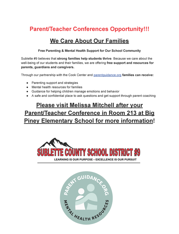 Parent Teacher Flyer