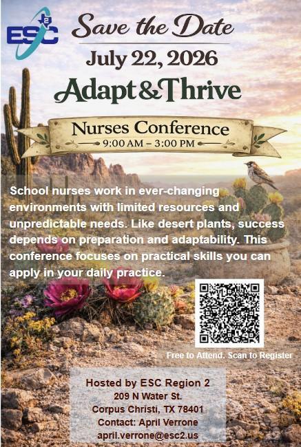 Save the Date: Nurses Conference - July 22, 2026