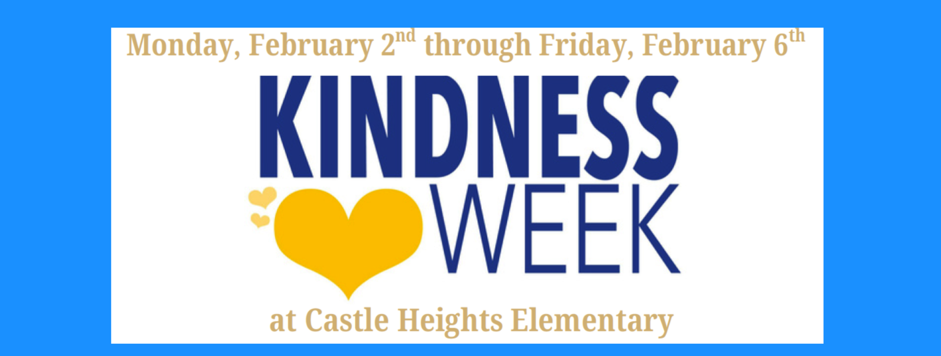 Kindness week