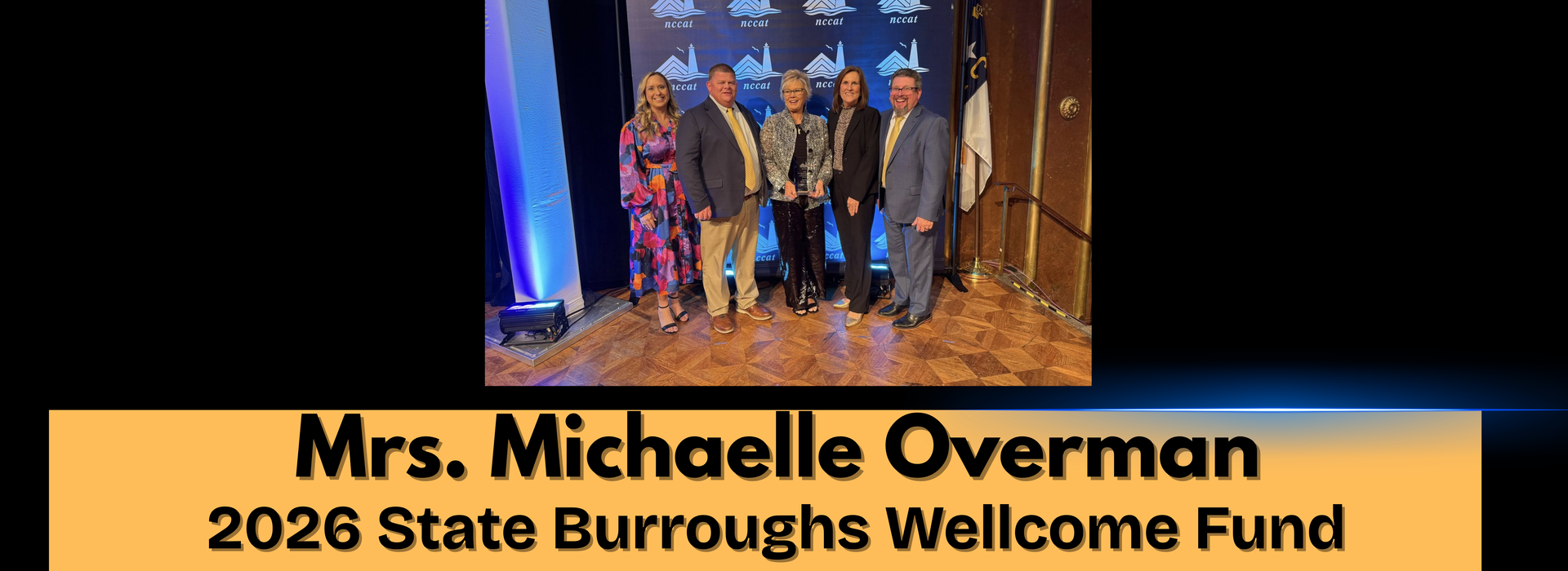 Overman STATE CTE Teacher of the Year