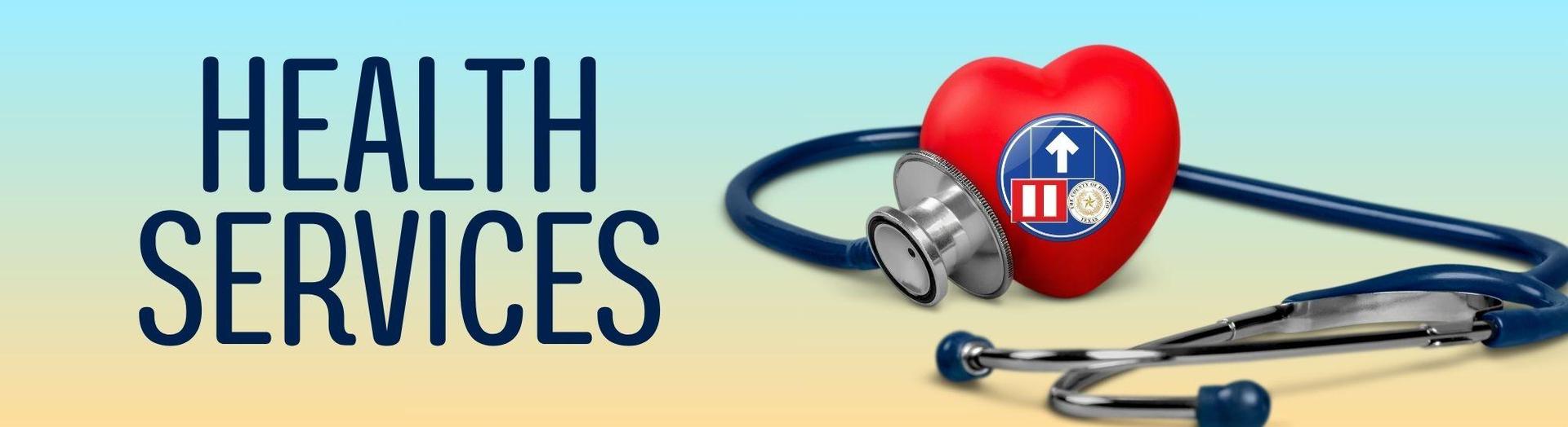 Health Services banner for webpage