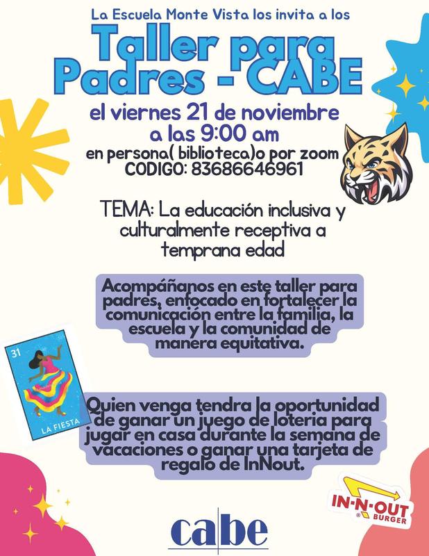 CABE Flyer Spanish