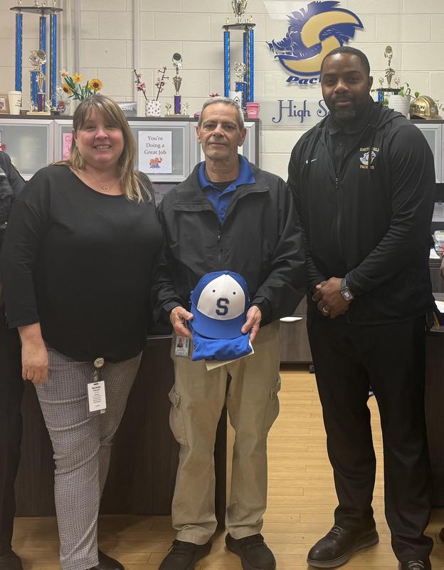 Mr. Vidal, Support Employee of the Year