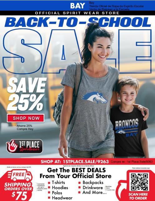 Spirit Wear Sale Online