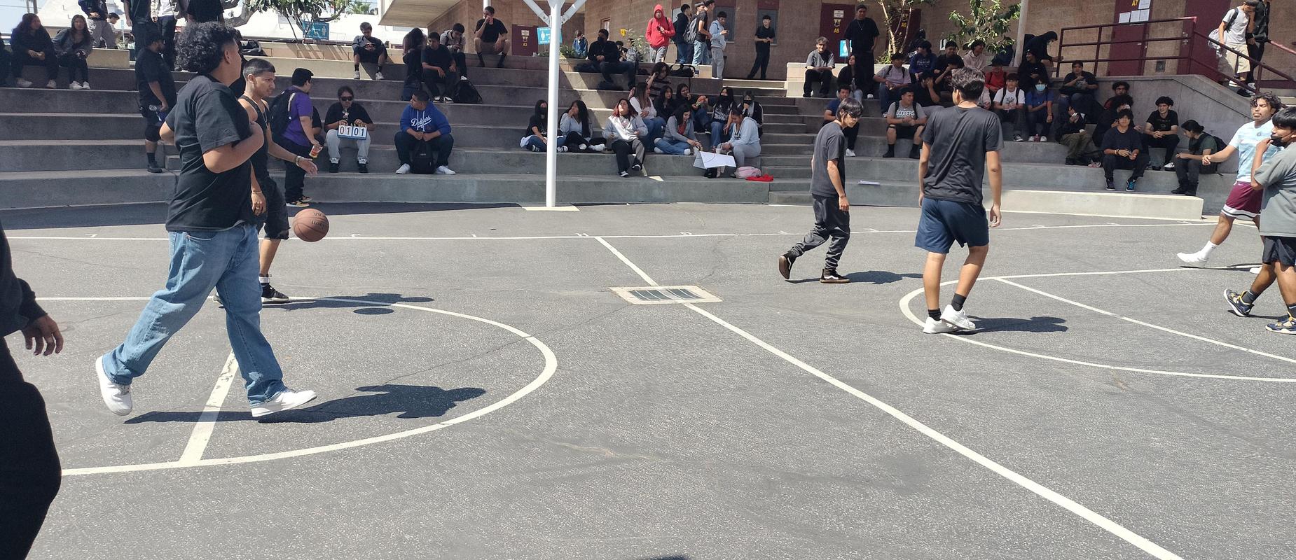 lunchtime basketball
