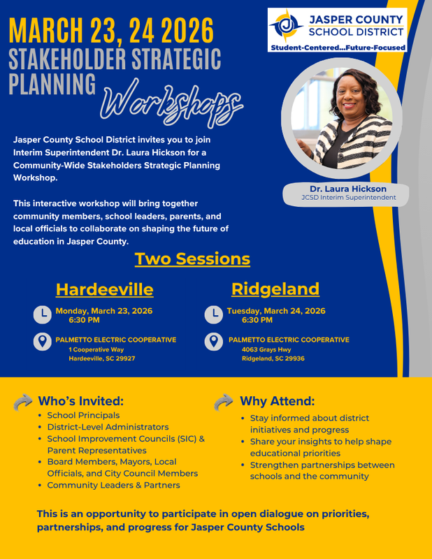 📣 Stakeholder Strategic Planning Workshop | March 23 & 24, 2026 Featured Photo