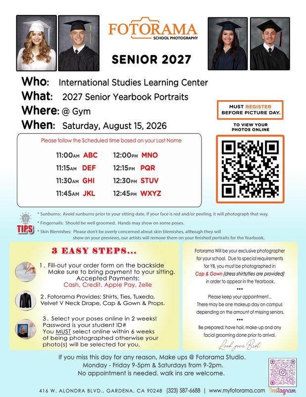 Senior Pictures 2027 Flyer