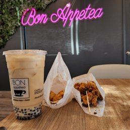 Bon Appetea Boba & Popcorn Chicken