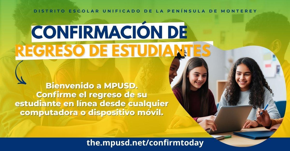 Returning Student Confirmation