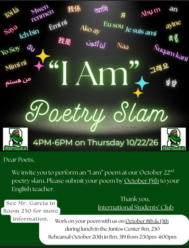 Poetry Slam 10/22