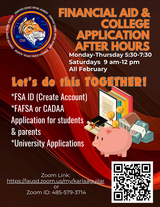 Financial Aid and Application Support
