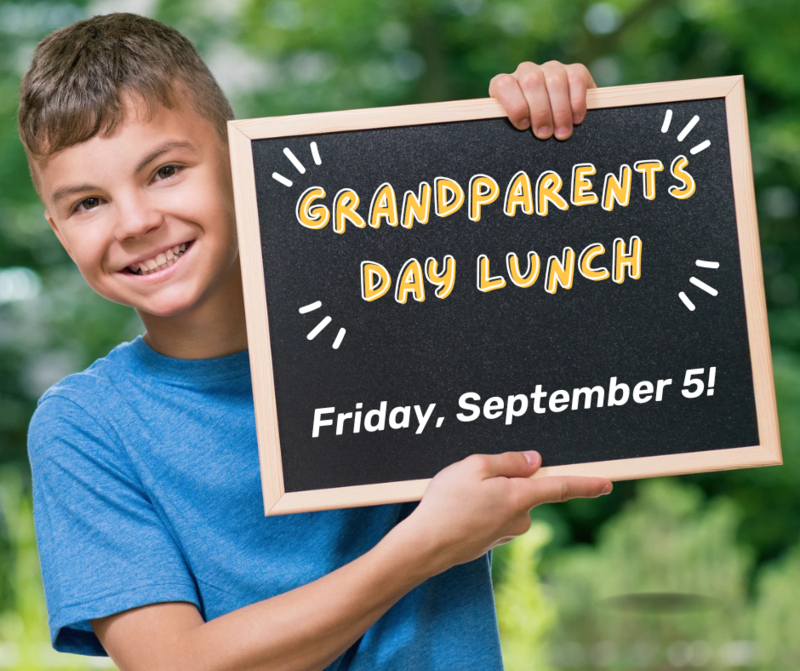 Grandparents Lunch - Friday, Sept 5