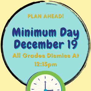 December Minimum Day - Early Dismissal.png