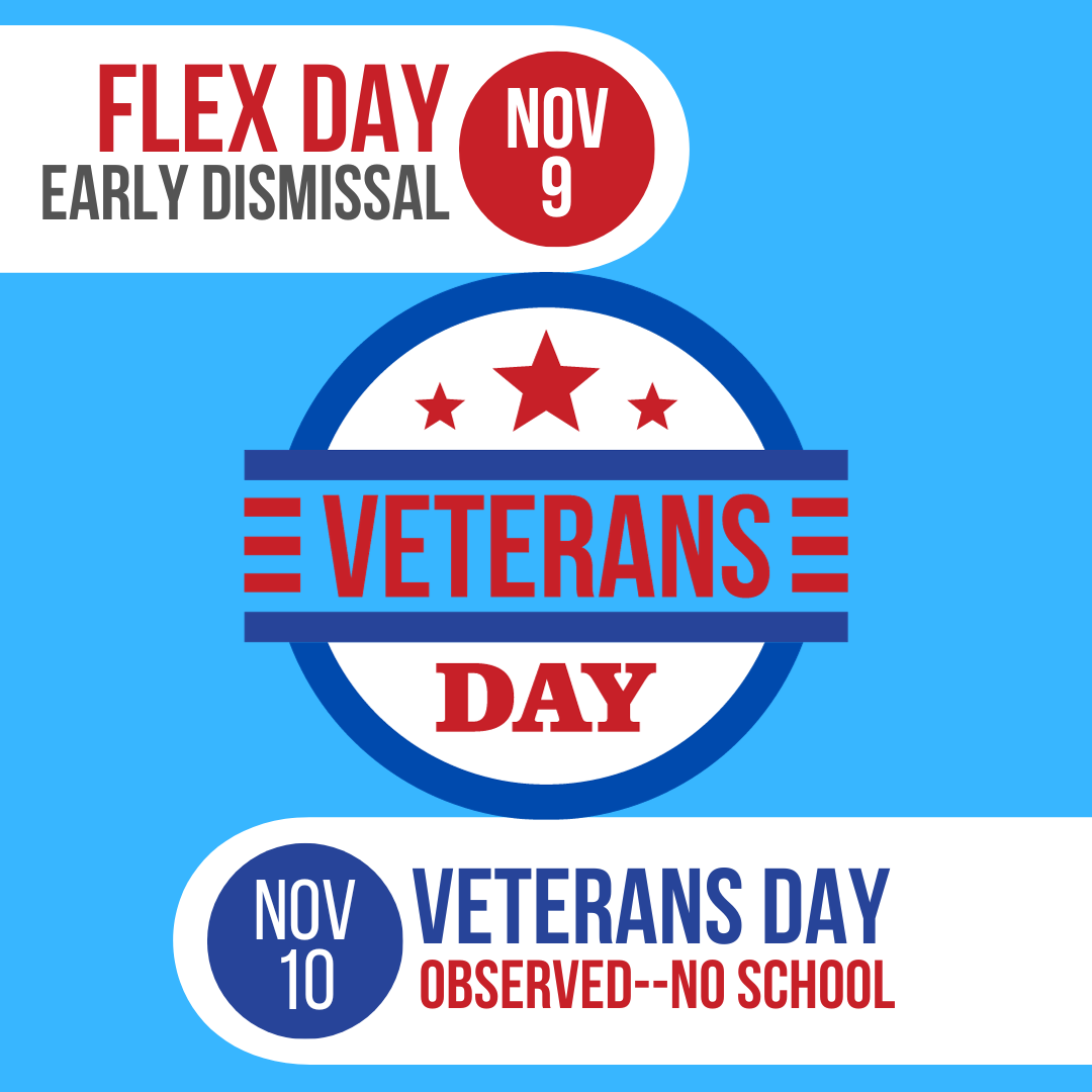 Flex Day and Veterans Day Observed Punxsutawney Area Elementary School