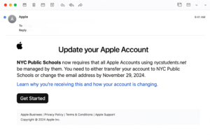 Apple email