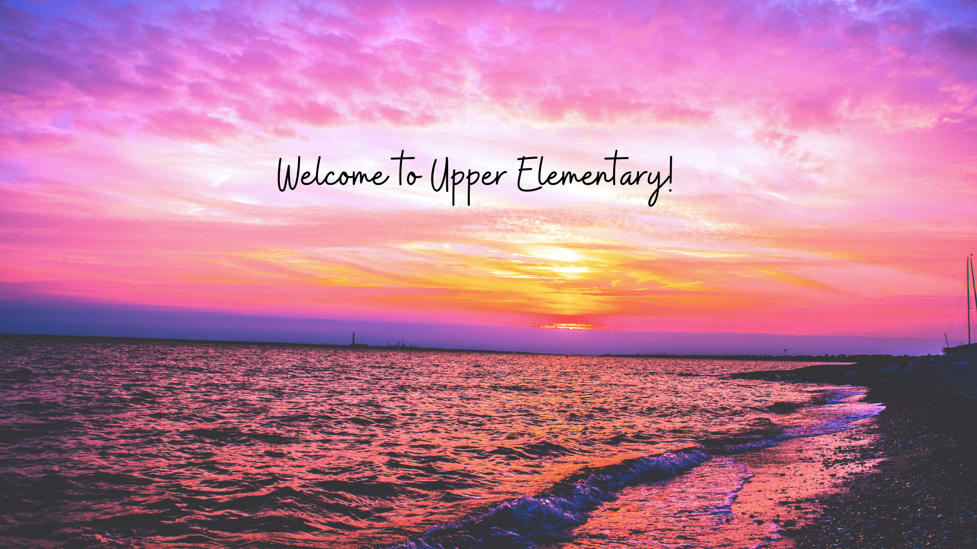 Welcome to Upper Elementary!