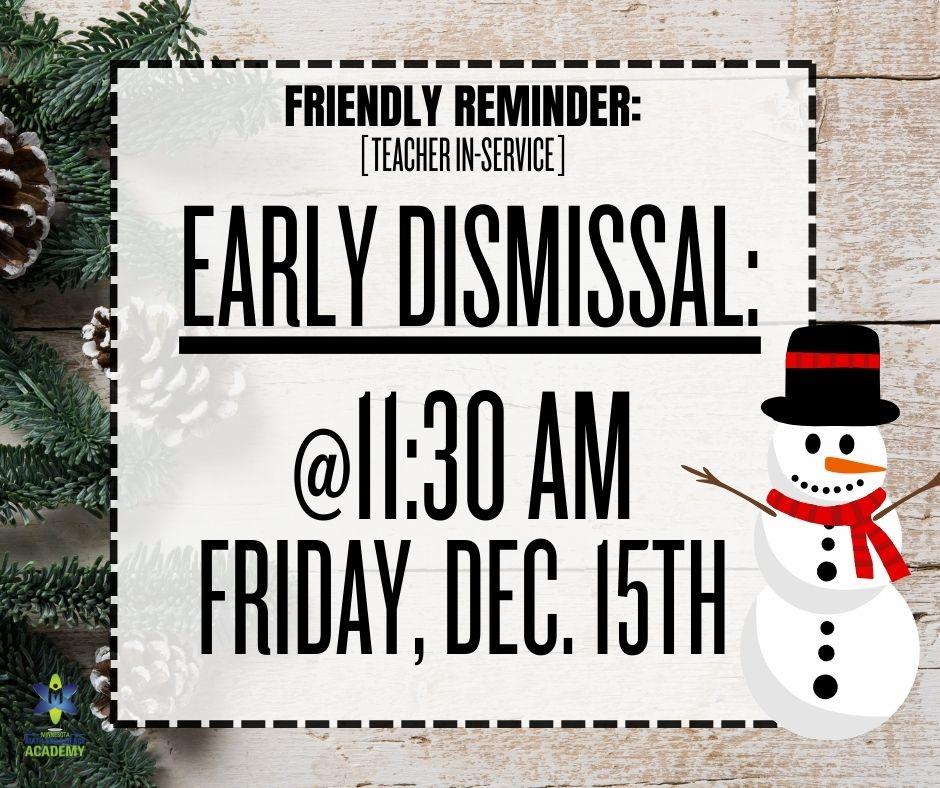 Early Dismissal 