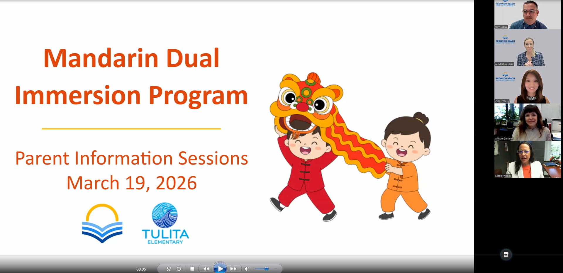 Zoom Info. Session