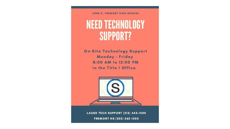 Technology Support/ Ayuda con la Tecnologia Featured Photo