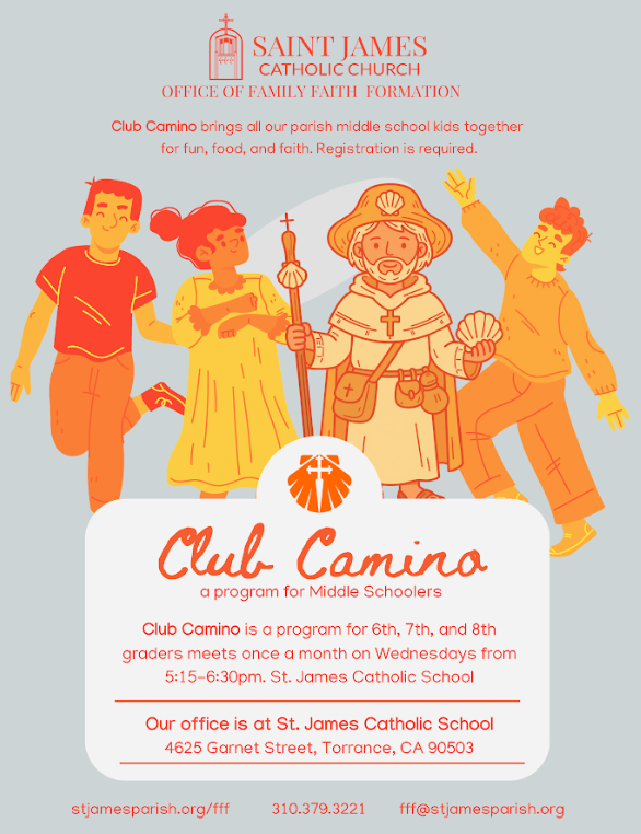 Club Camino - Family Faith Formation Featured Photo