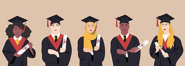 High school students graduation