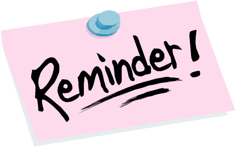reminder clip art