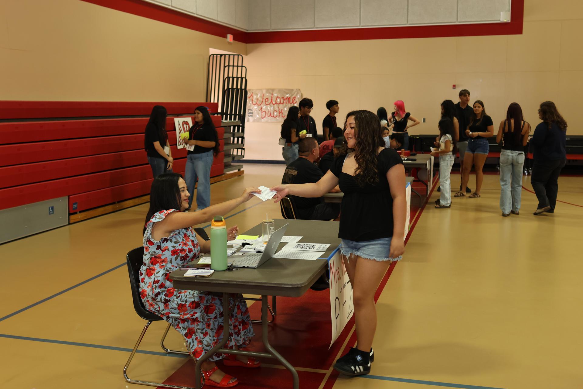 Students and staff at Tribe Turnout 35