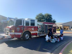 LFD Visits SH Primary During Fire Prevention Week