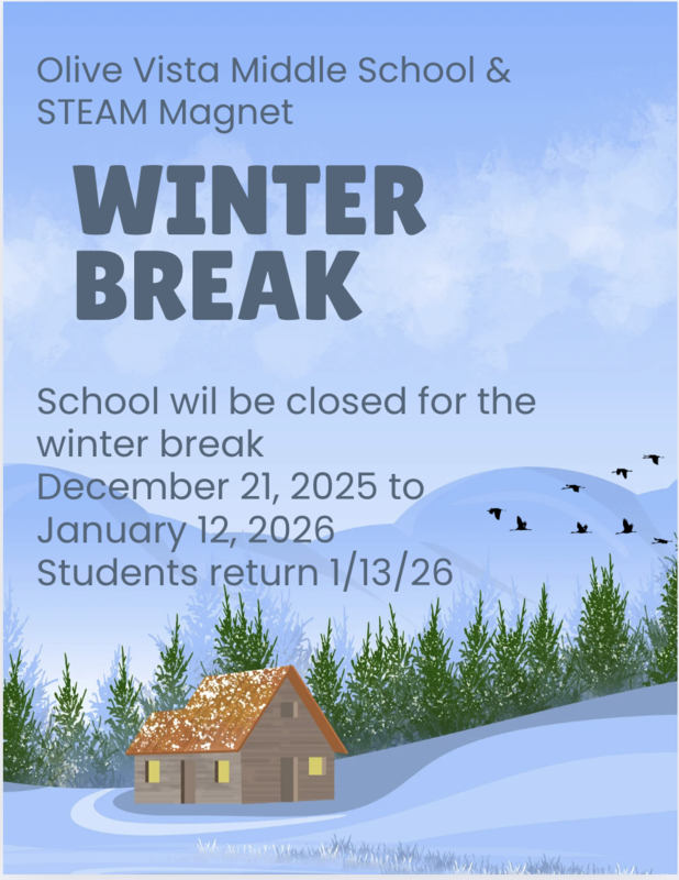 Winter Break - school closed