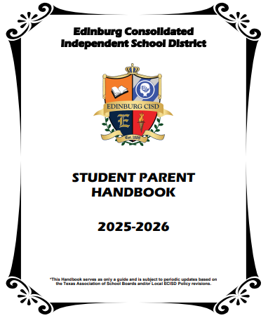 student handbook cover
