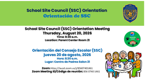SSC Orientation Elections Flyer