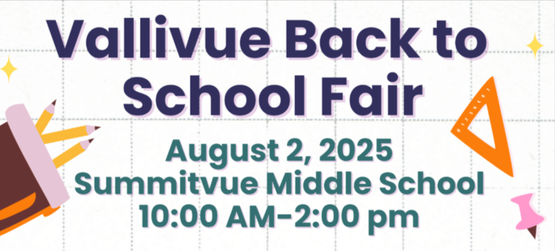 VSD Back to School Fair Flyer