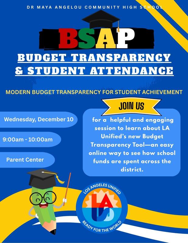 BSAP Budget Attendance