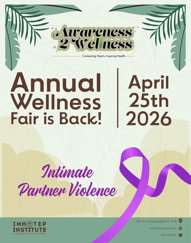 Save the Date Annual Wellness Fair