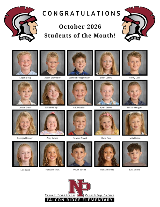 October Student of the Month