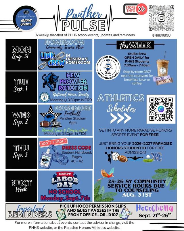 Panther Pulse Newsletter