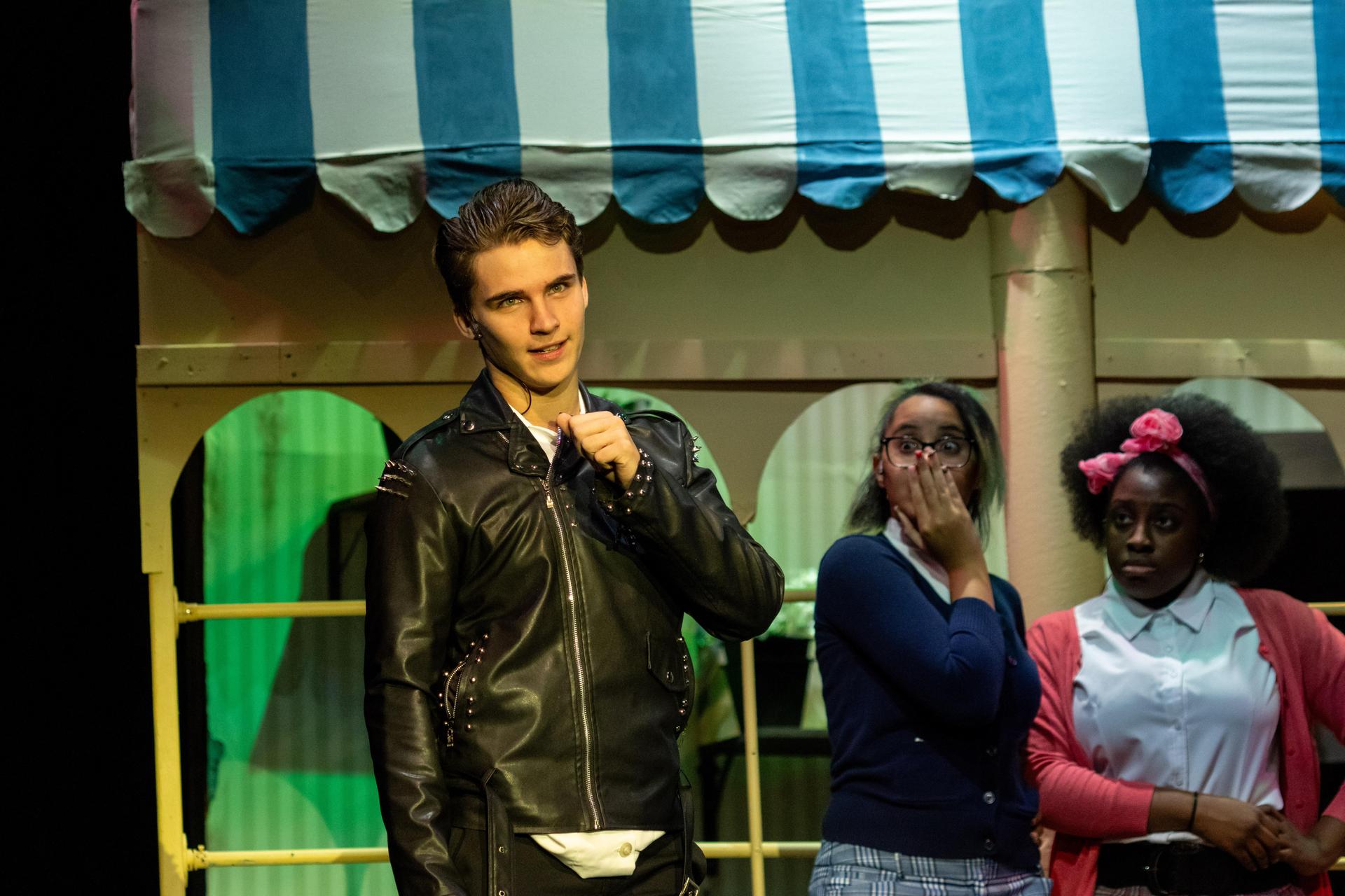 A scene from Little Shop of Horrors