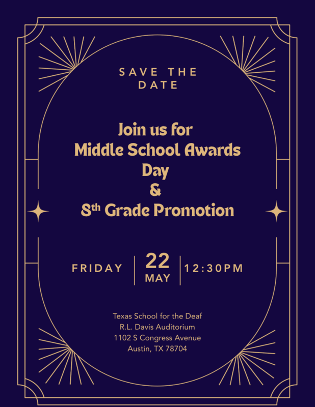 6-8 Middle School Awards and 8th Grade Promotion Ceremony