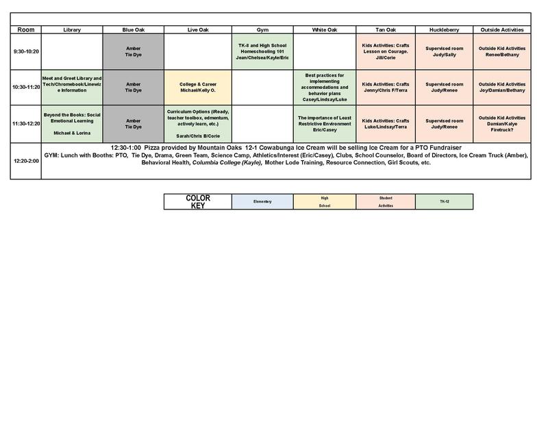 Kick Off Kamp Schedule 2026