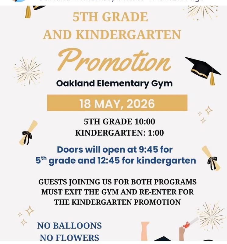 Parents please read the flyer concerning both graduations!!! Thumbnail Image